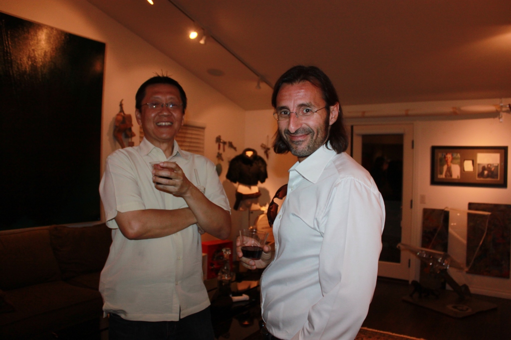 Rich Phan and Steven Fouskarims at ARTHOUSE